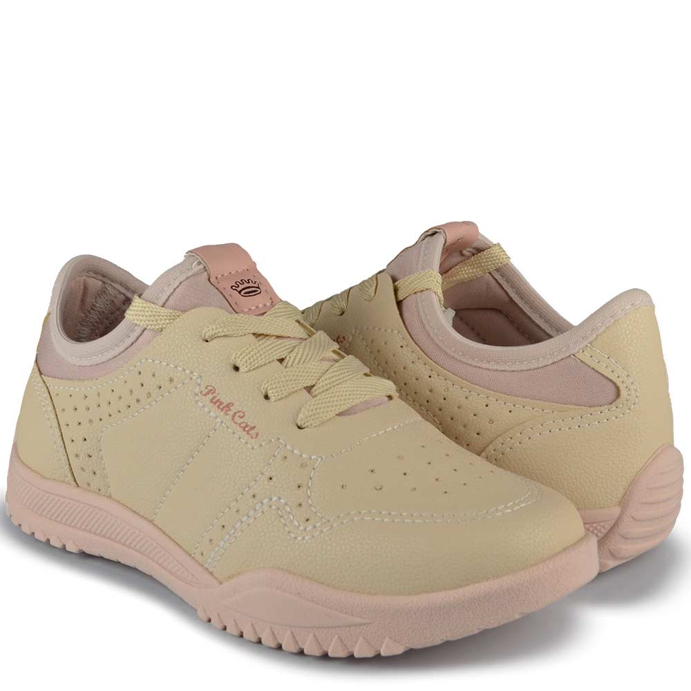 Tênis Infantil Pink Cats Feminino V5284 - Foto 6