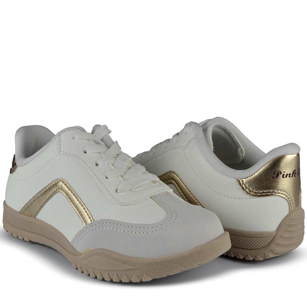 Tênis Infantil Pink Cats Feminino V5281 - Foto 6