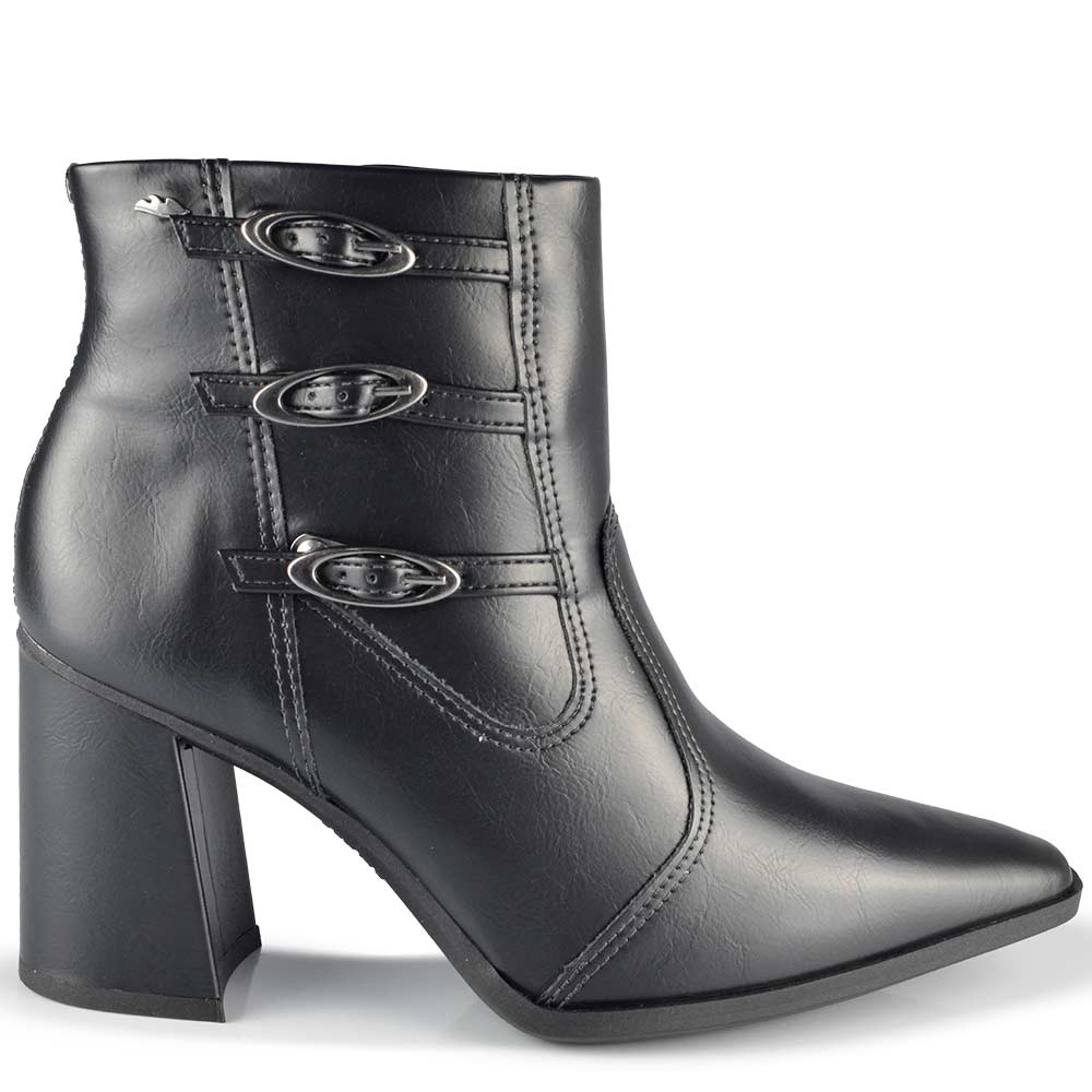 Bota Cano Curto Dakota Feminina Salto Bloco DO432 - Foto 1