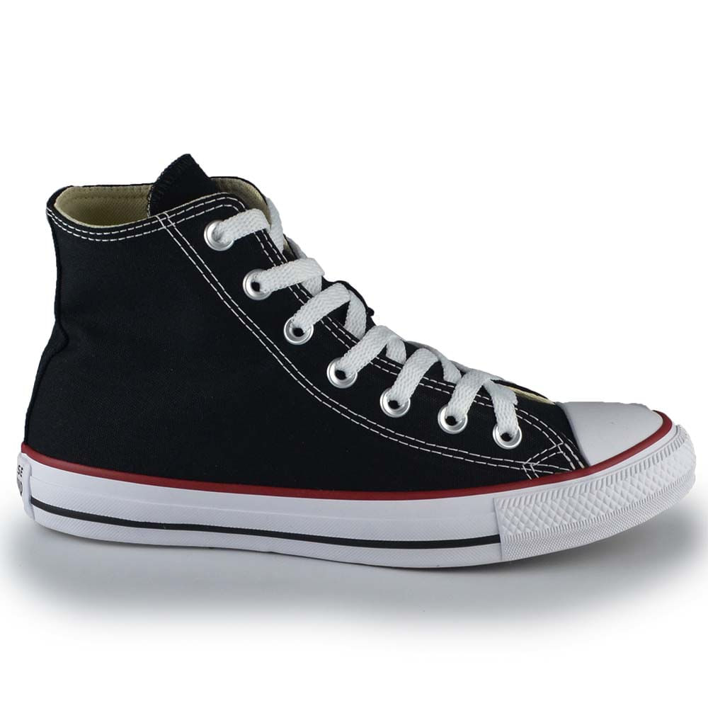 Tênis Casual All Star Converse XS Cano Alto Preto CT00040007