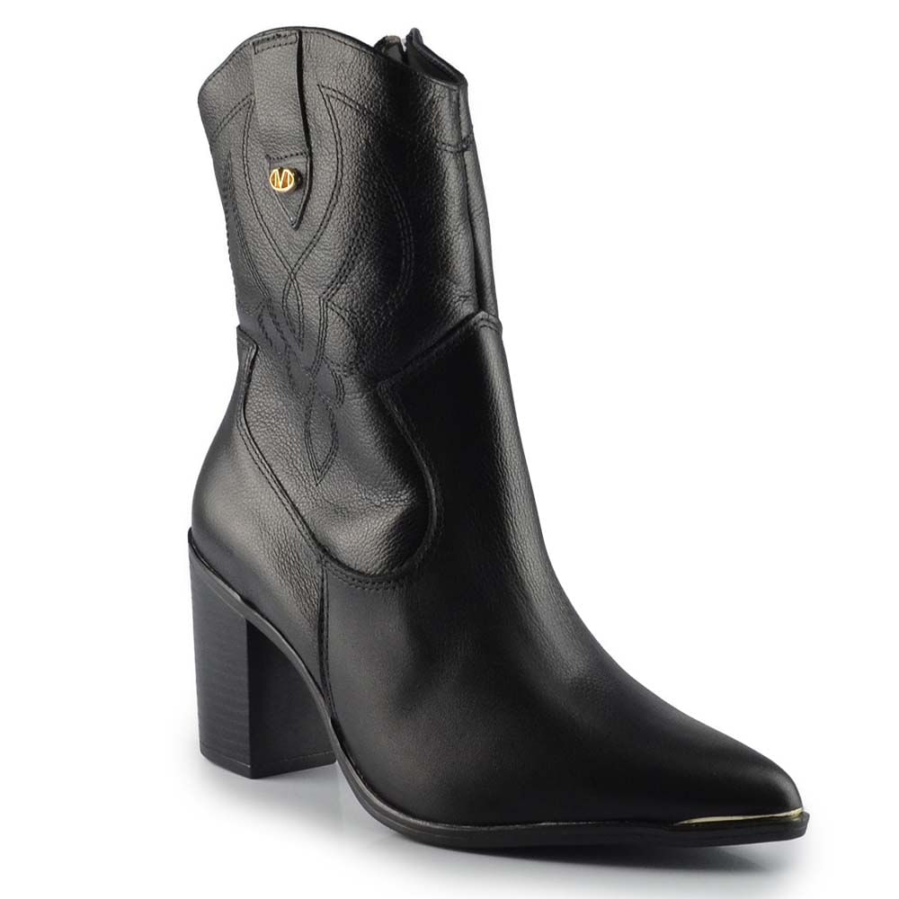 Bota Western Via Marte Feminina 079-010-01 - Foto 2