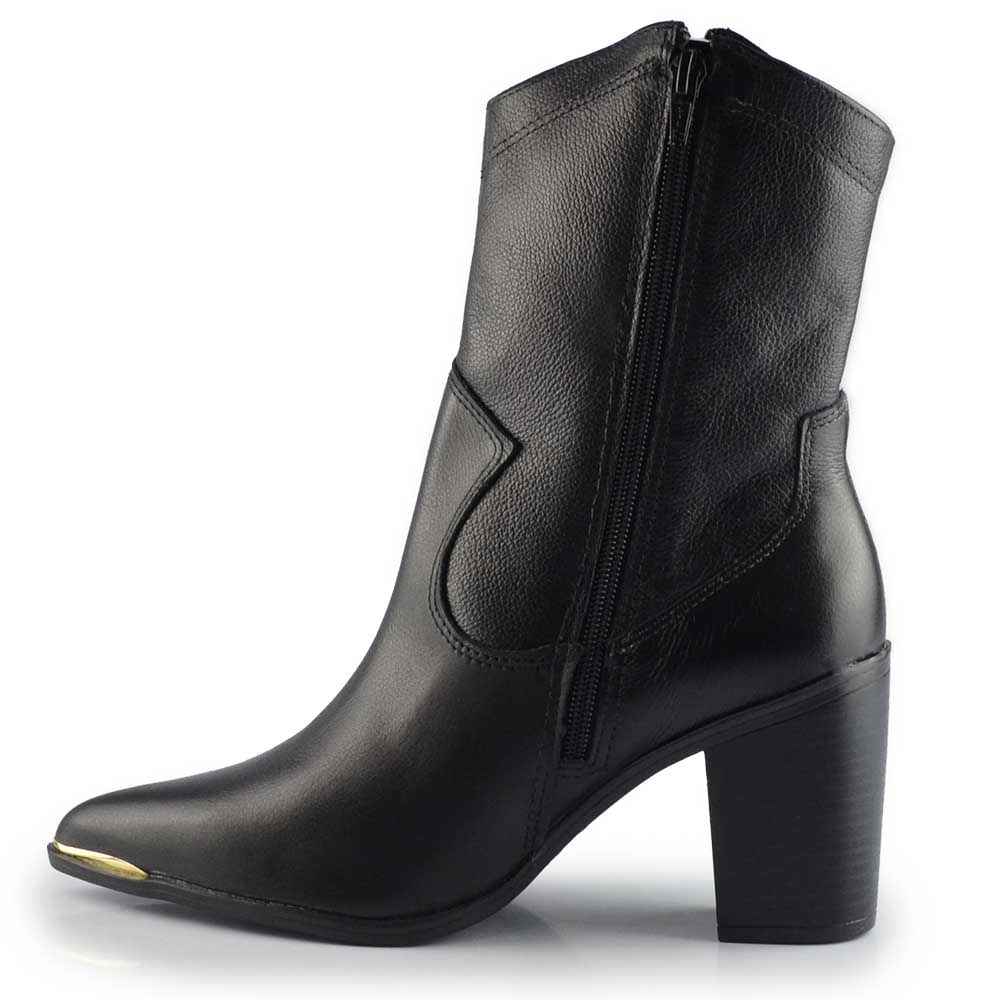 Bota Western Via Marte Feminina 079-010-01 - Foto 3