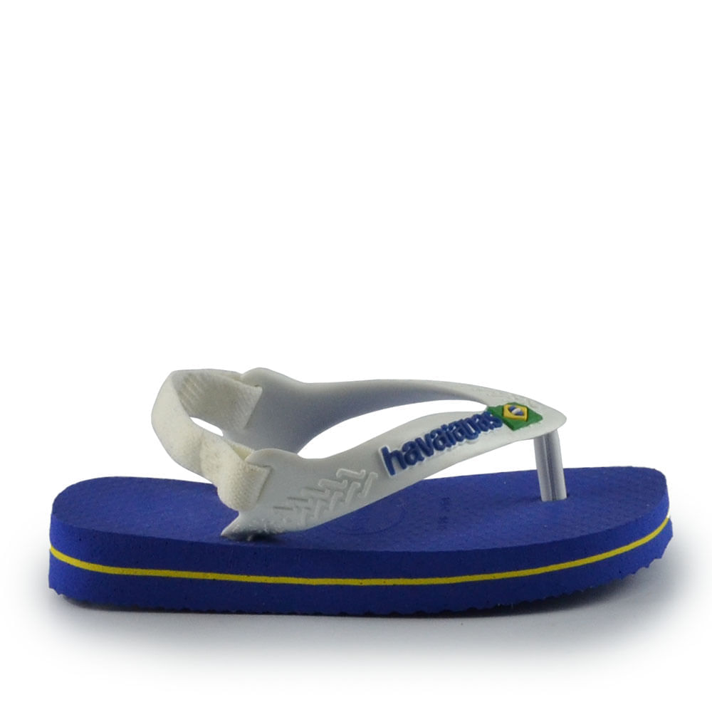 Chinelo Infantil Havaianas XS Baby 24/25 BRASIL LOGO - Foto 2