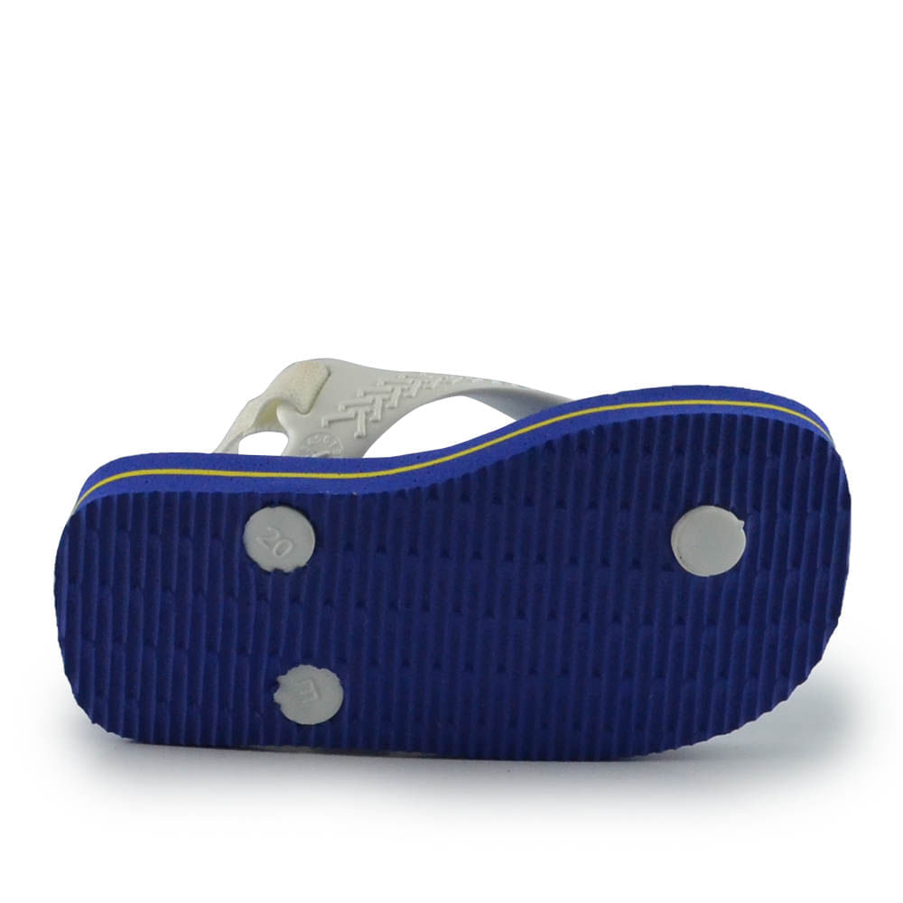 Chinelo Infantil Havaianas XS Baby 24/25 BRASIL LOGO - Foto 3