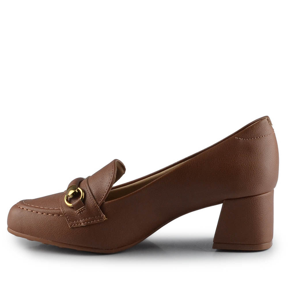Scarpin Modare Feminino Salto Bloco 7373.118 - Foto 3