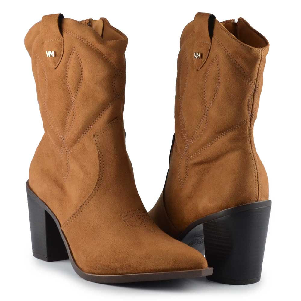 Bota Western Via Marte Feminina 091-009-01 - Foto 6
