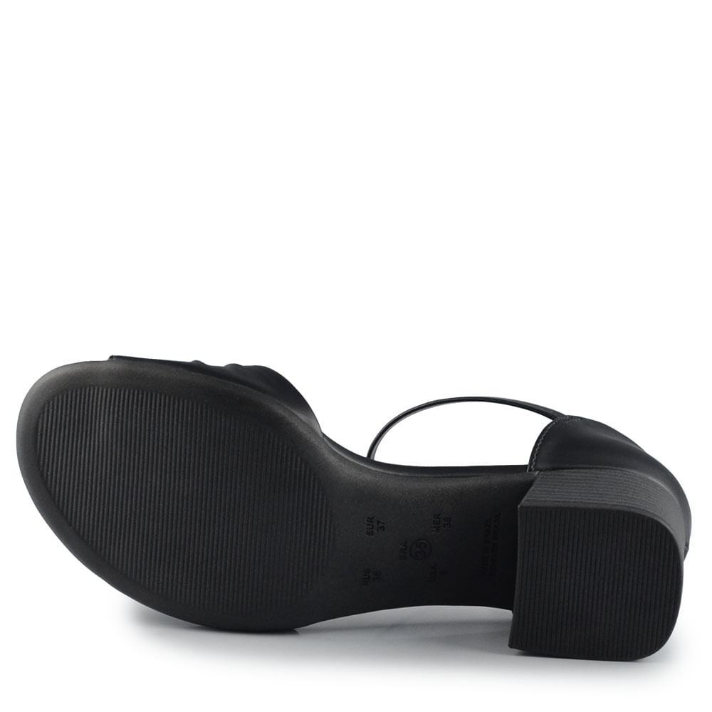 Sandália Comfortflex Feminina Salto Médio 2556304 - Foto 5