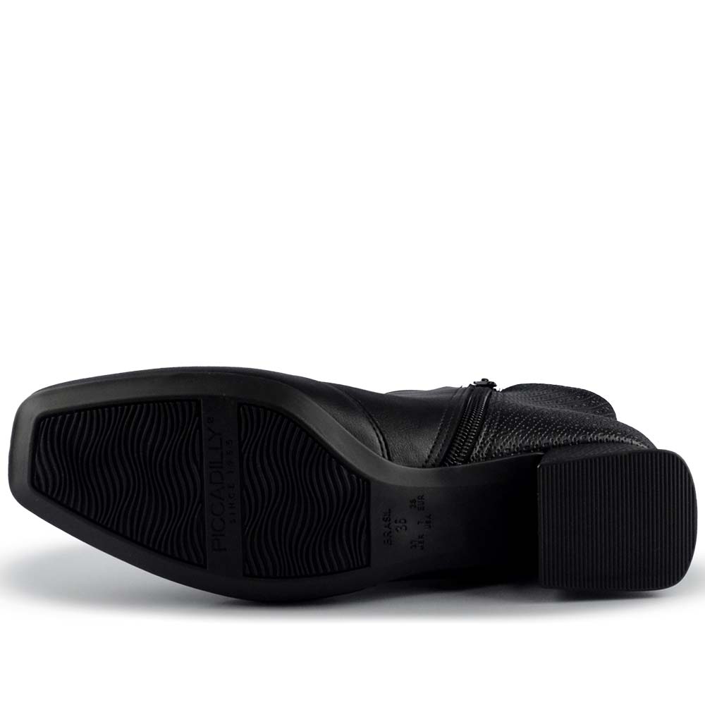 Bota Piccadilly Feminina Cano Curto 160093 - Foto 5