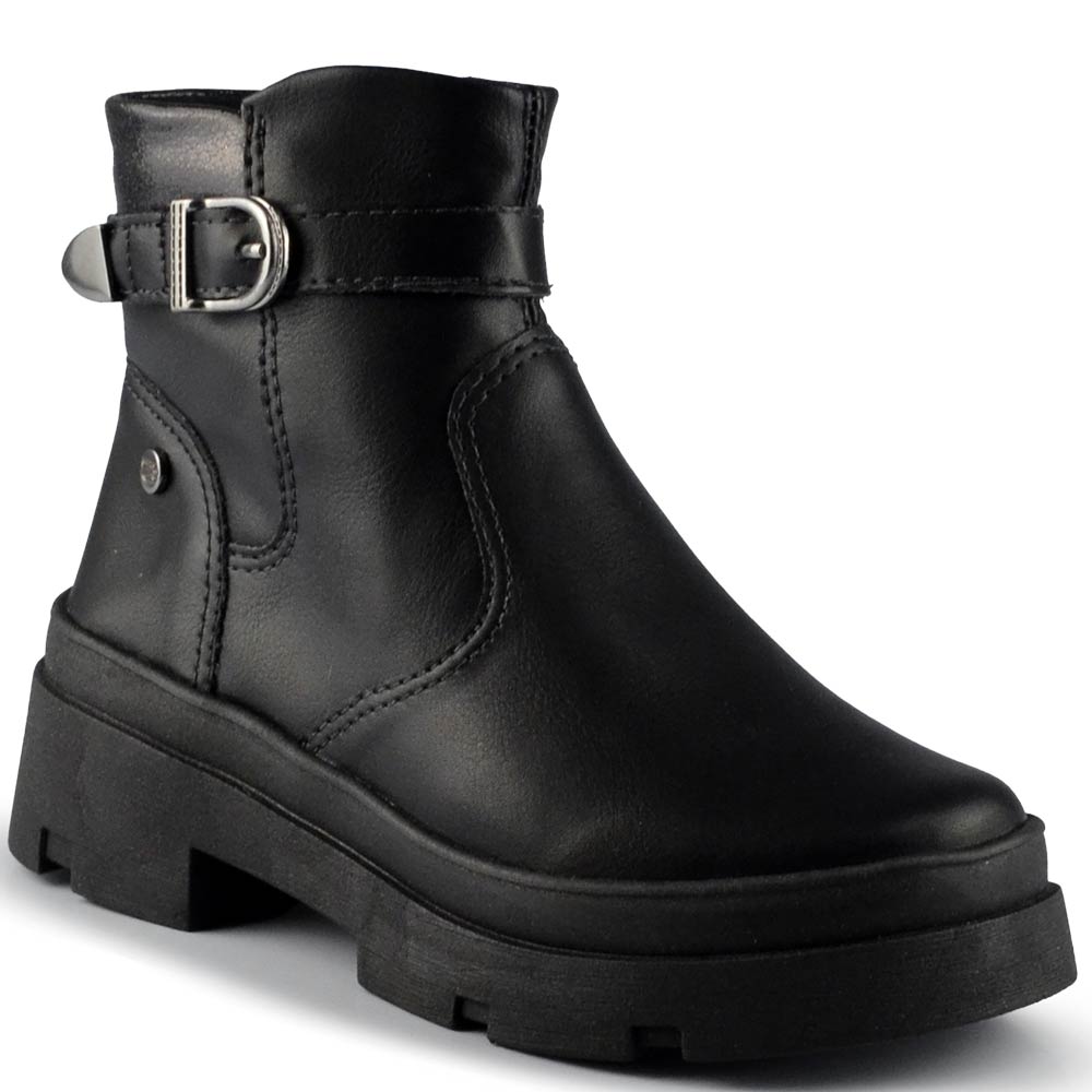 Bota Infantil Pink Cats Feminina Cano Curto V5321 - Foto 2