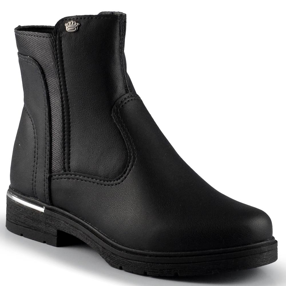 Bota Infantil Pink Cats Feminina Cano Curto V5021 - Foto 2