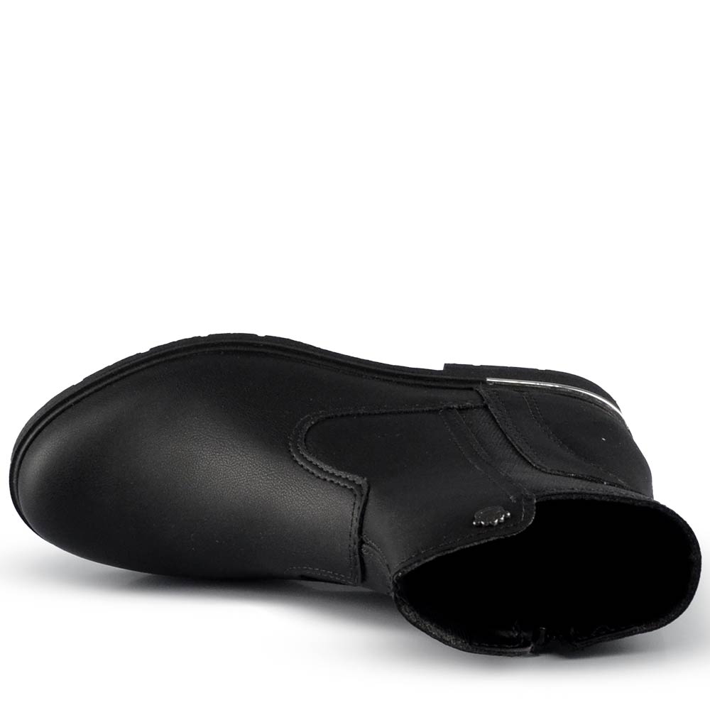 Bota Infantil Pink Cats Feminina Cano Curto V5021 - Foto 4