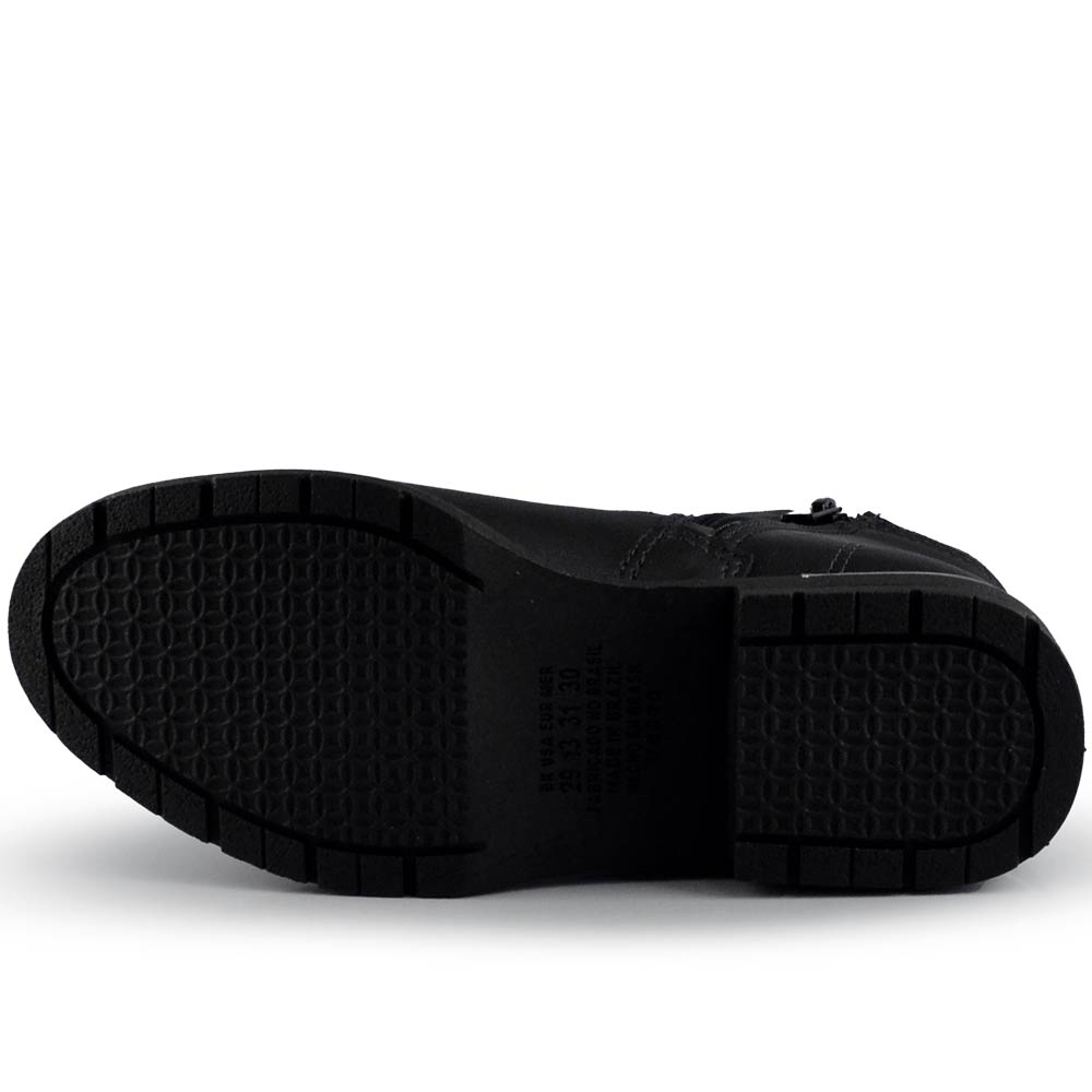 Bota Infantil Pink Cats Feminina Cano Curto V5021 - Foto 5