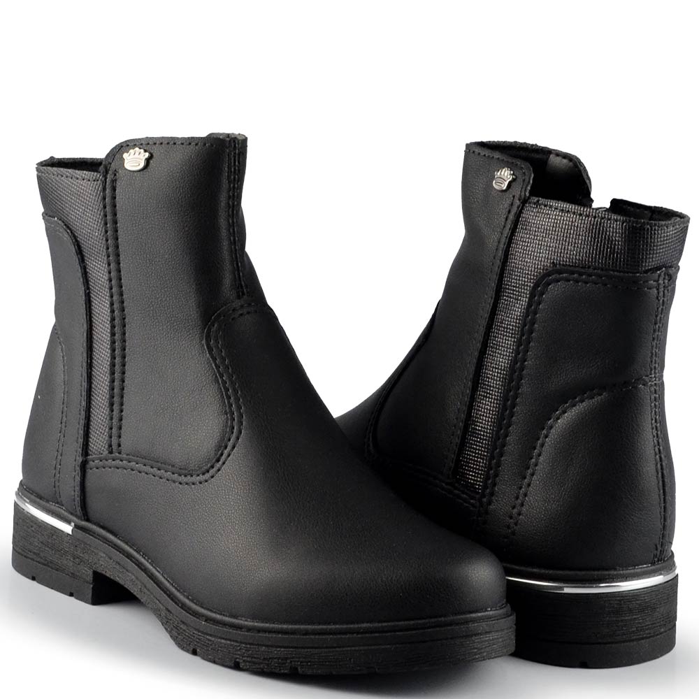 Bota Infantil Pink Cats Feminina Cano Curto V5021 - Foto 6