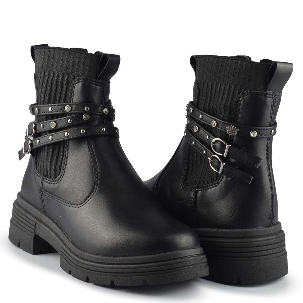 Bota Infantil Pink Cats Feminina Cano Curto V5031 - Foto 6