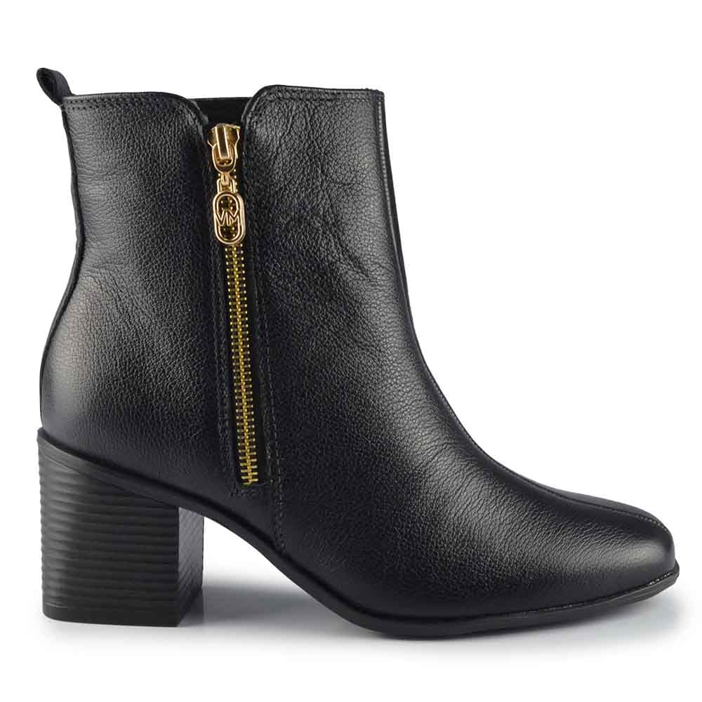 Immobile Bota Ankle Boot Via Marte Bota Cano Curto Via Marte