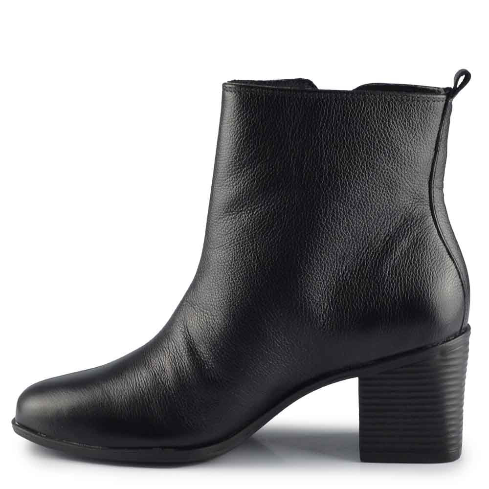 Bota Cano Curto Via Marte Feminina 224-003-01 - Foto 3