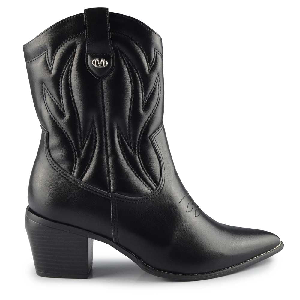 Bota Western Via Marte Feminina 054-009-01 - Foto 1