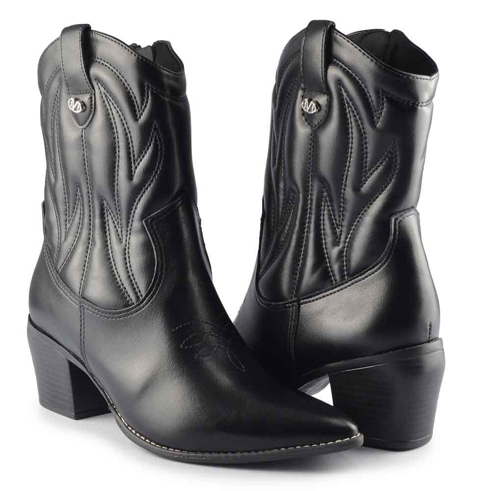 Bota Western Via Marte Feminina 054-009-01 - Foto 6