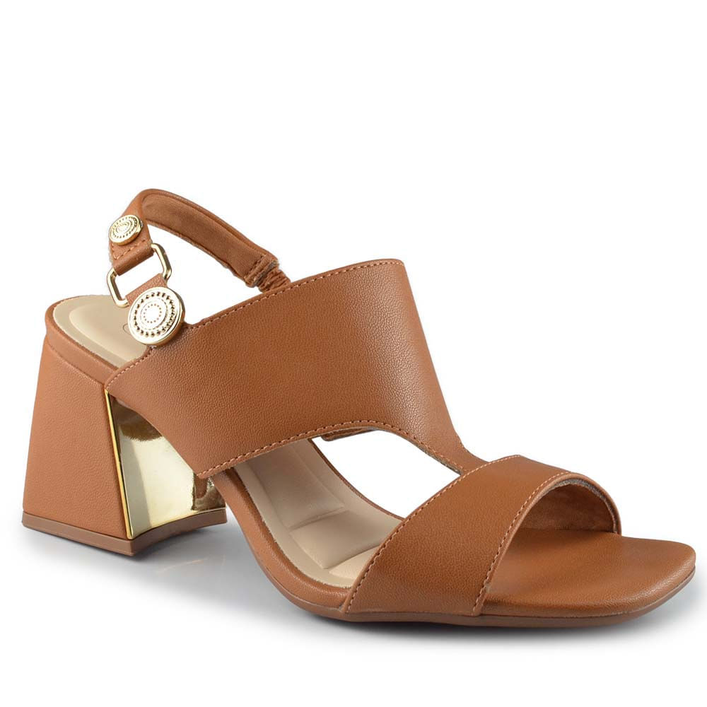 Sandália Bebece Feminina Salto Bloco T6099-102 - Foto 2