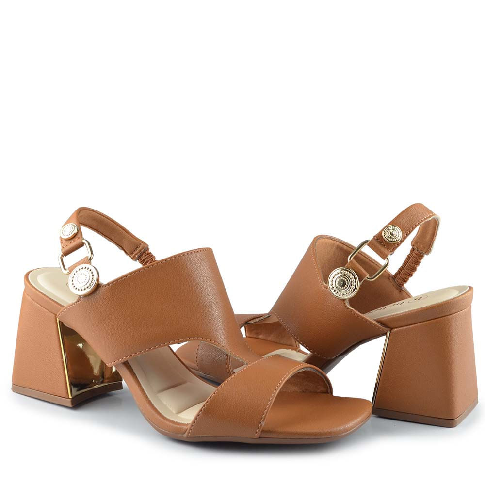 Sandália Bebece Feminina Salto Bloco T6099-102 - Foto 6