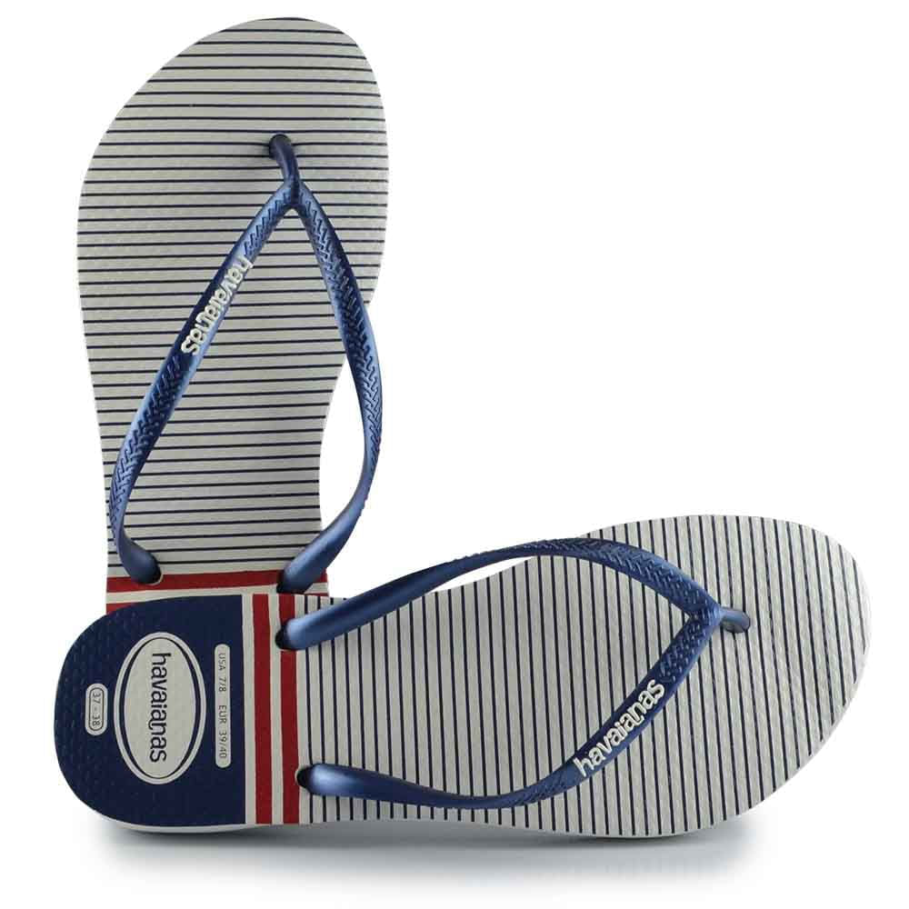 Chinelo Havaianas Feminino SLIM NAUTICAL 24/25 - Foto 1