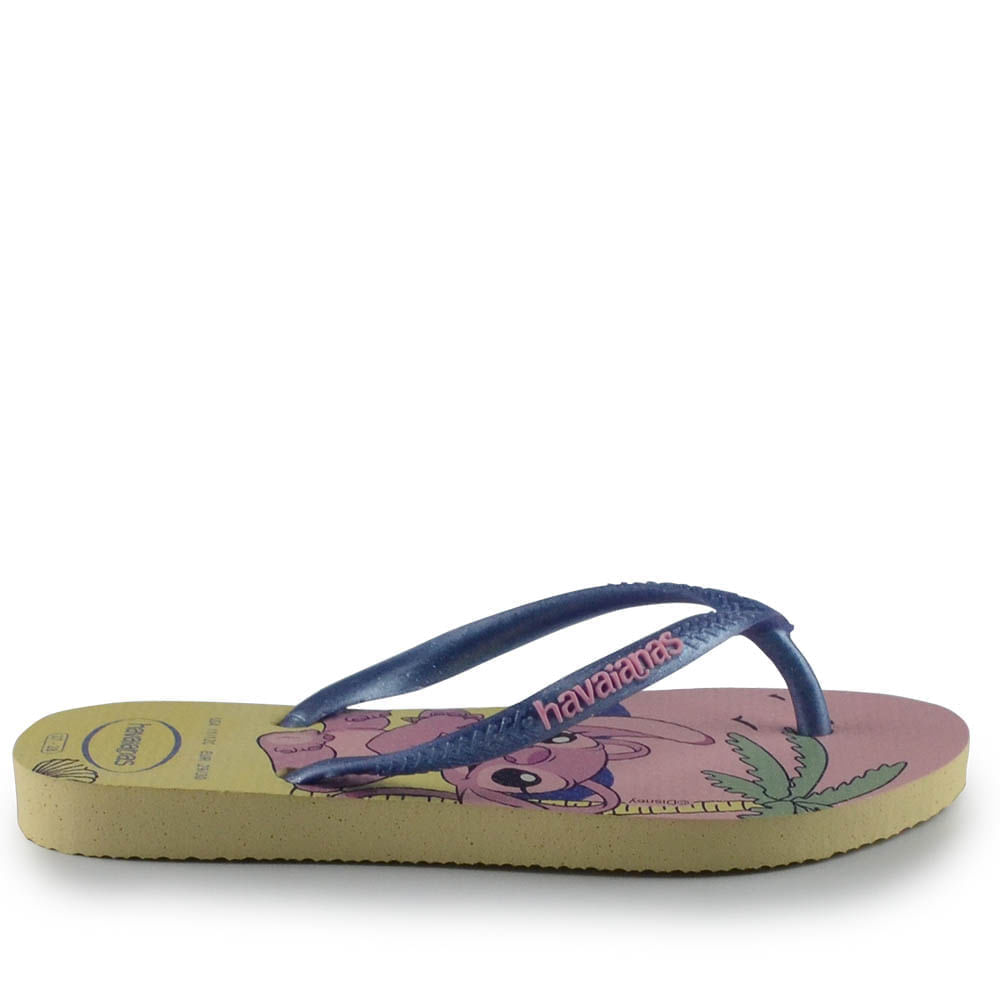 Chinelo Havaianas Kids Feminino SLIM DISNEY 24/25 - Foto 2