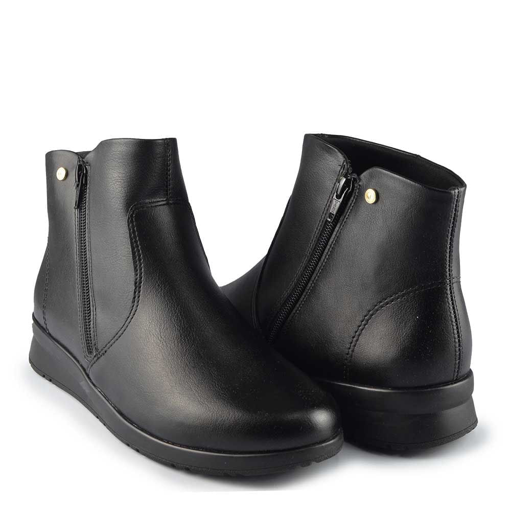 Bota Cano Curto Comfortflex Feminina 2592303 - Foto 6