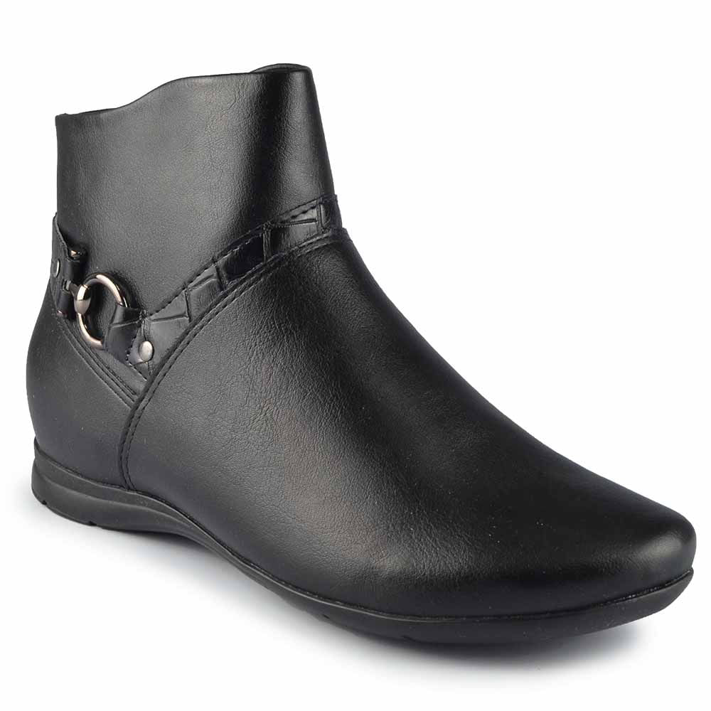 Bota Cano Curto Comfortflex Feminina 2591303 - Foto 2