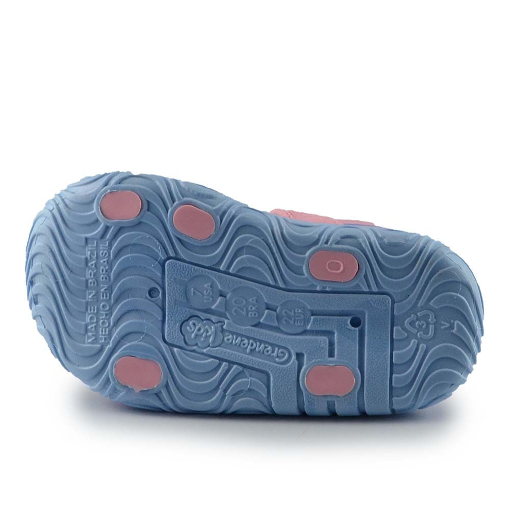 Kit Sandália Infantil Grendene Feminina Disney 25 Puff Bag - Foto 5