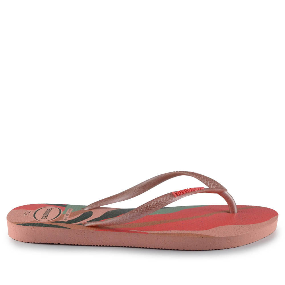 Chinelo Havaianas Slim Feminino PALETTE GLOW 24/25 - Foto 2