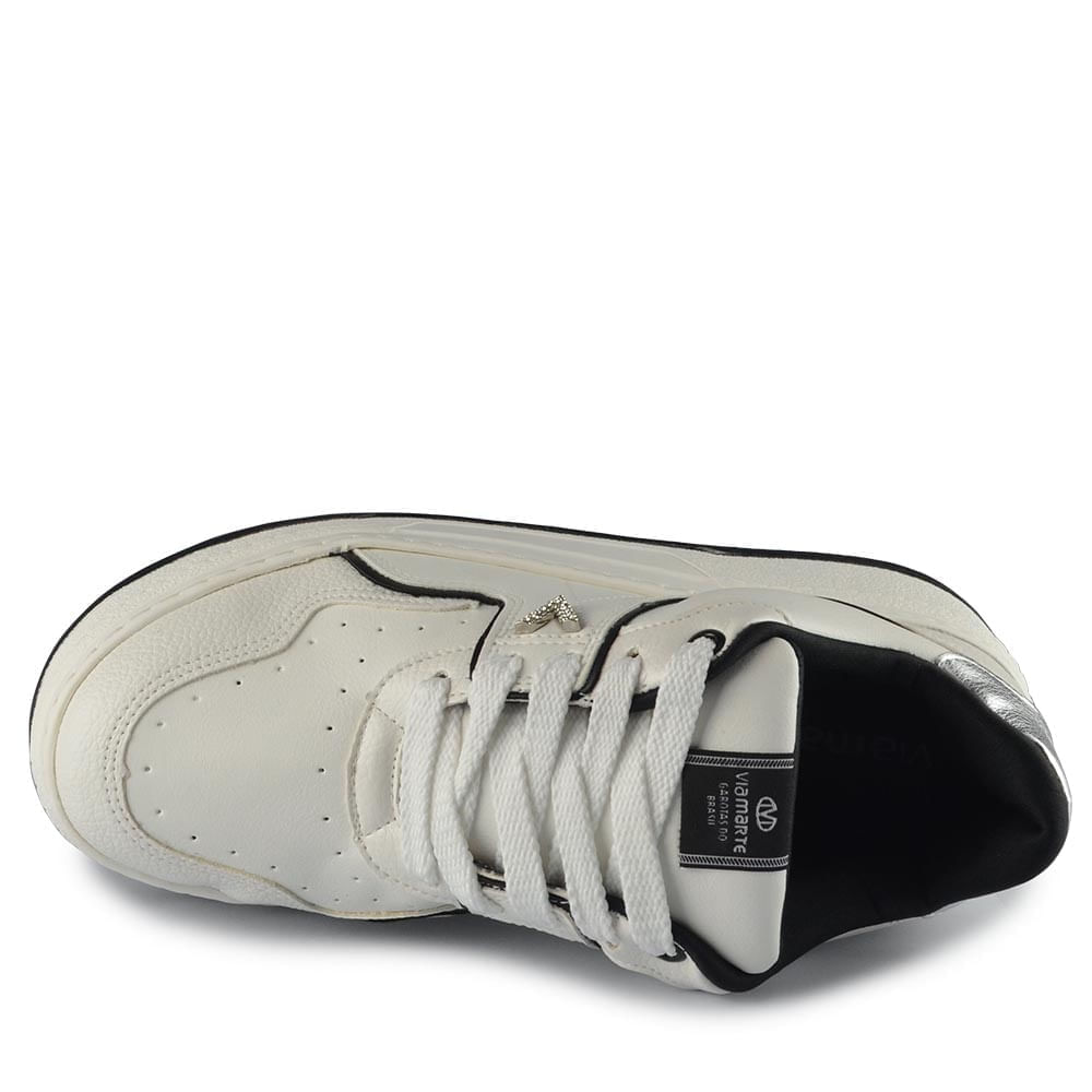 Tênis Casual Via Marte Feminino 223-007-01 - Foto 4