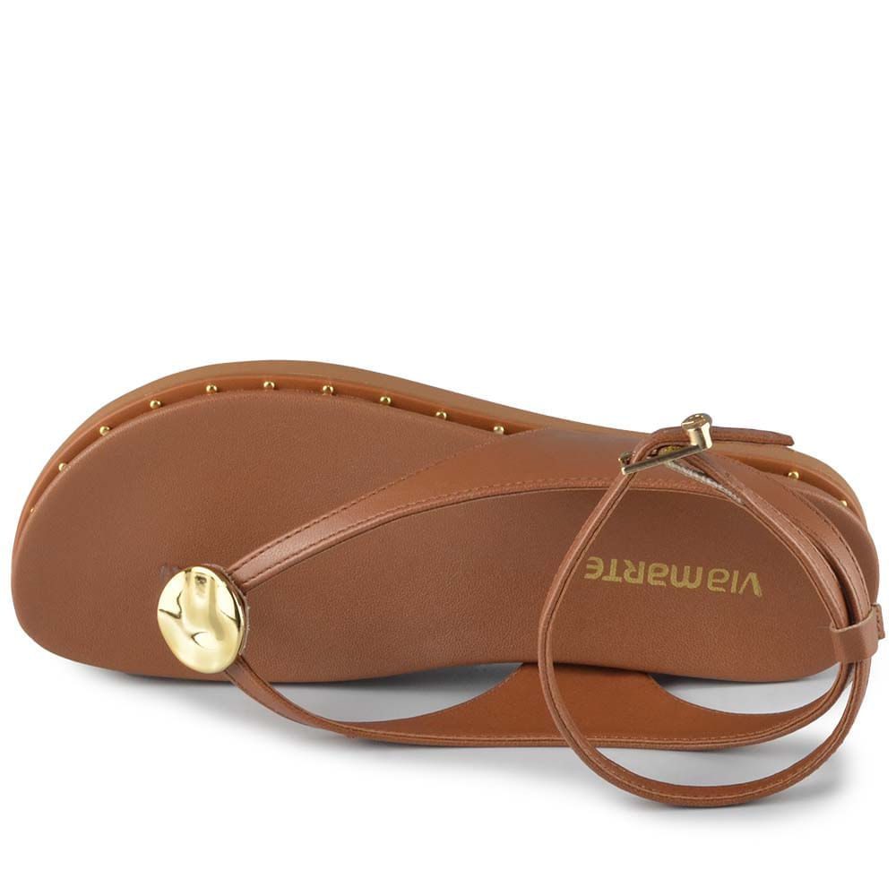 Sandália Papete Via Marte Feminina 169-019-01 - Foto 4