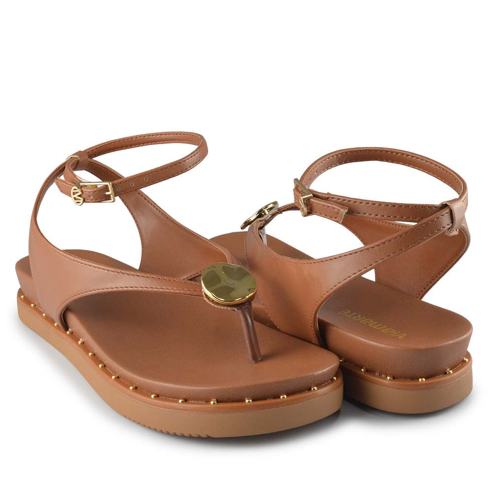 Sandália Papete Via Marte Feminina 169-019-01 - Foto 6