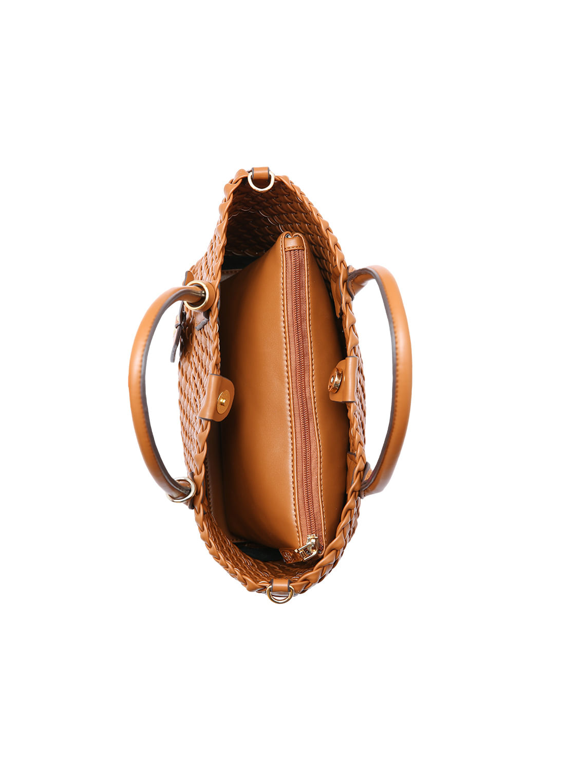 Kit Bolsa Tressê Elegance Chenson Feminina com Necessaire CG85004 - Foto 3