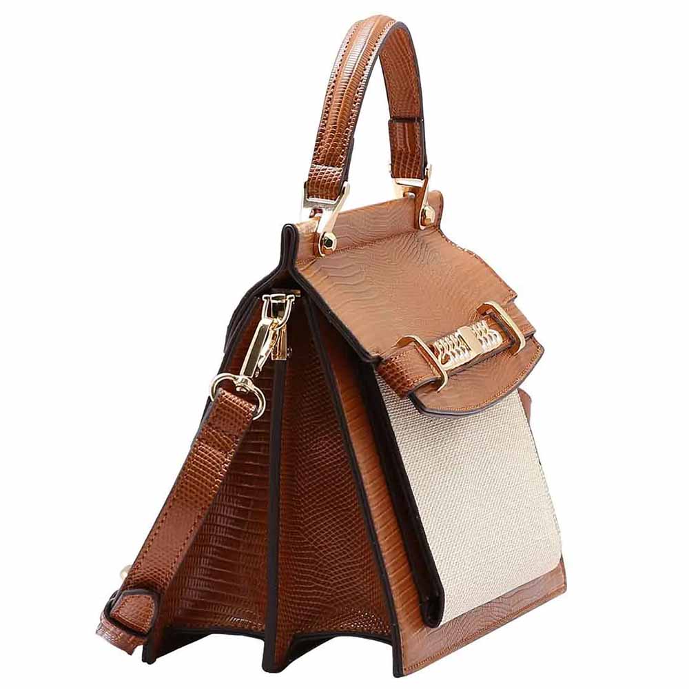 Bolsa Lagarto Clássico Chenson Feminina CG85074 - Foto 2
