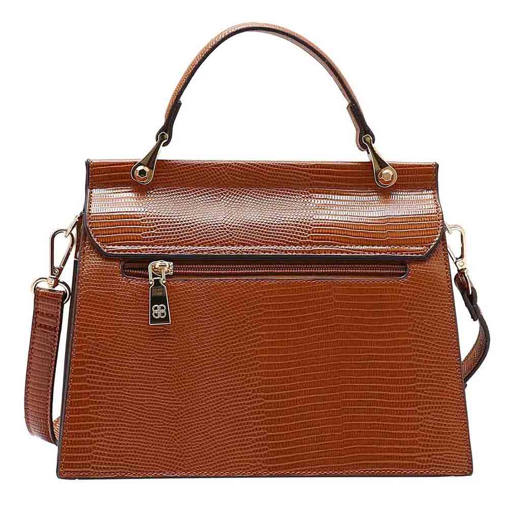Bolsa Lagarto Clássico Chenson Feminina CG85074 - Foto 3