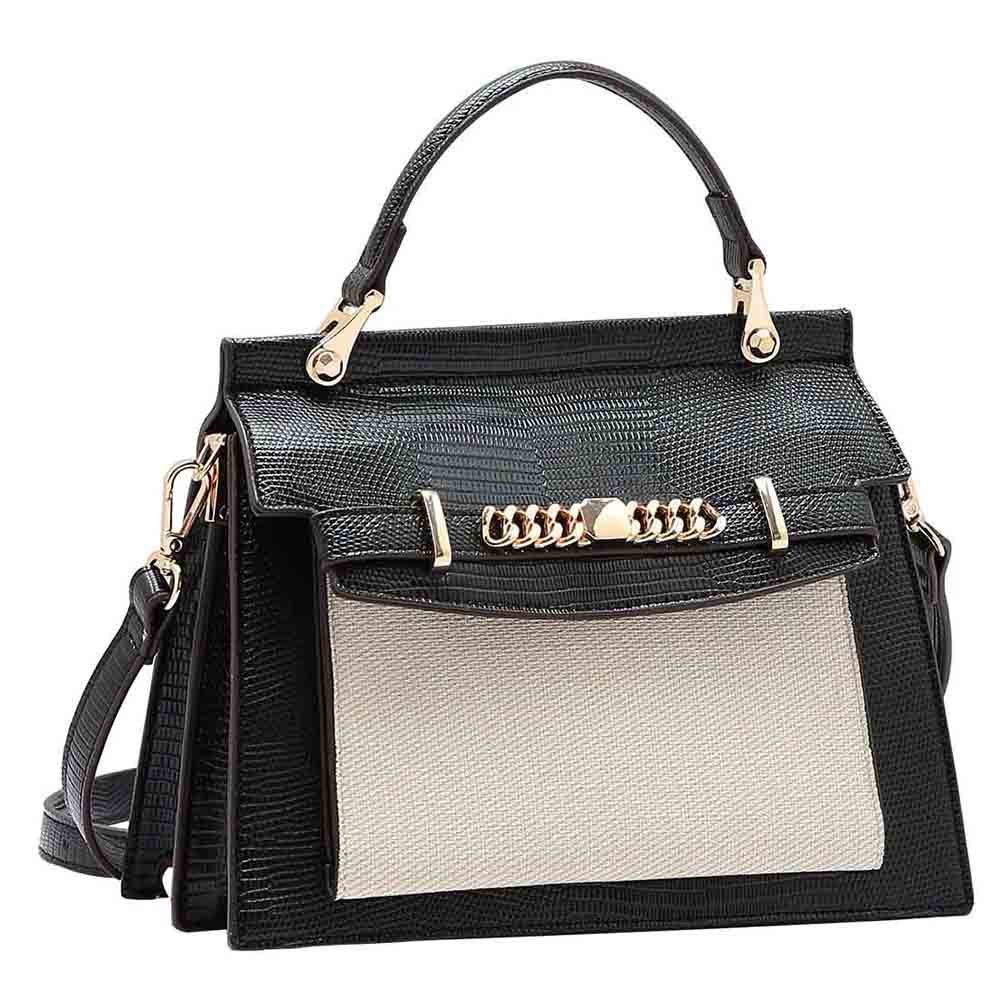 Bolsa Lagarto Clássico Chenson Feminina CG85074 - Foto 1