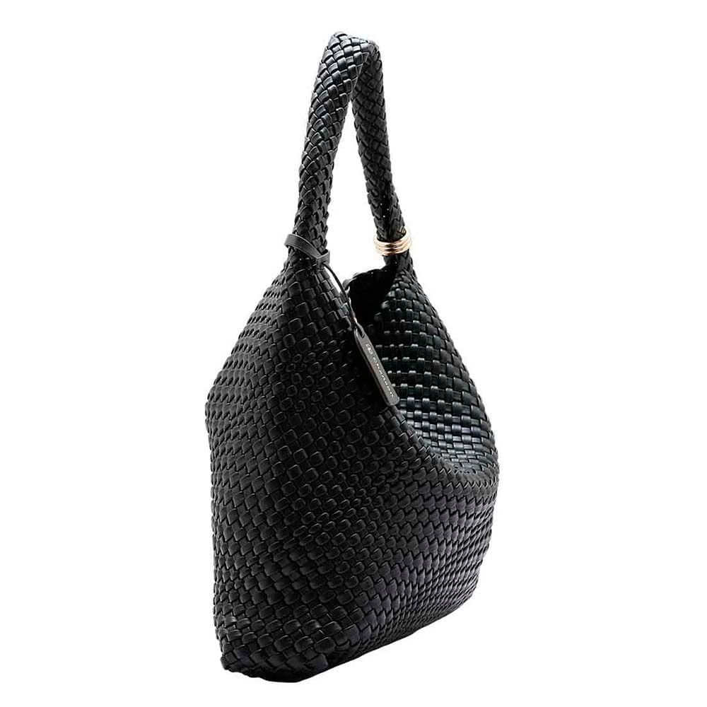 Kit Bolsa Tressê Elegance Hobo Chenson Feminina com Necessaire CG85002 - Foto 2