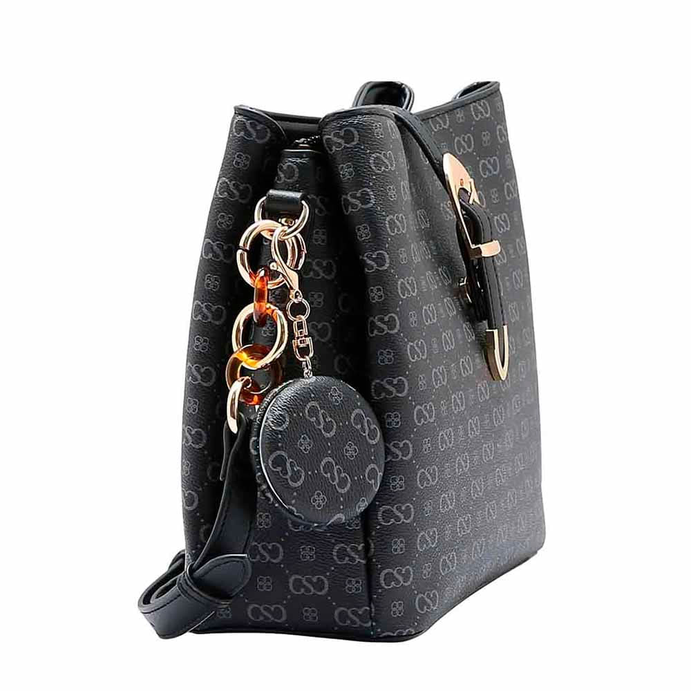 Bolsa Elegance Luxo Transversal Chenson Feminina CG85082 - Foto 2