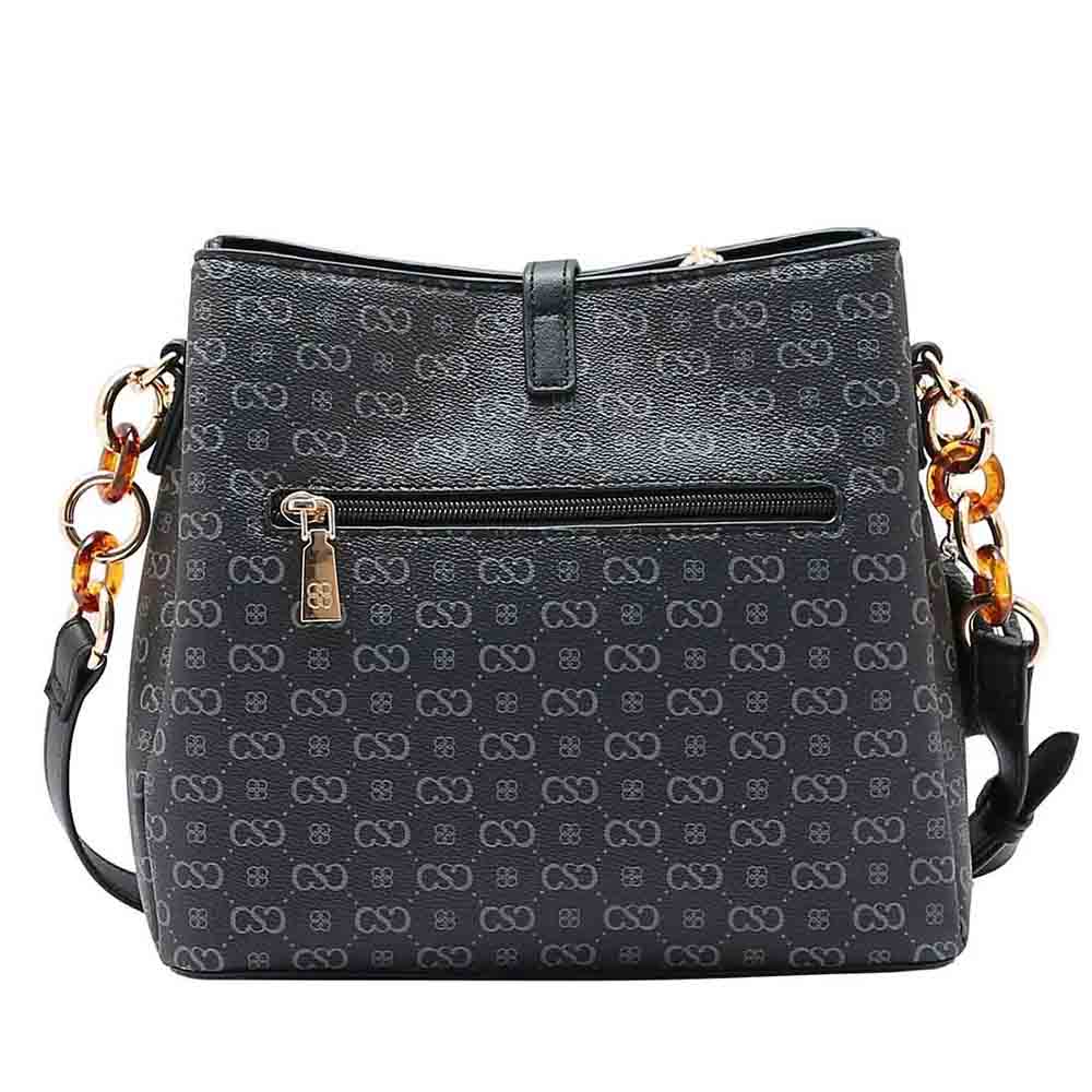Bolsa Elegance Luxo Transversal Chenson Feminina CG85082 - Foto 3