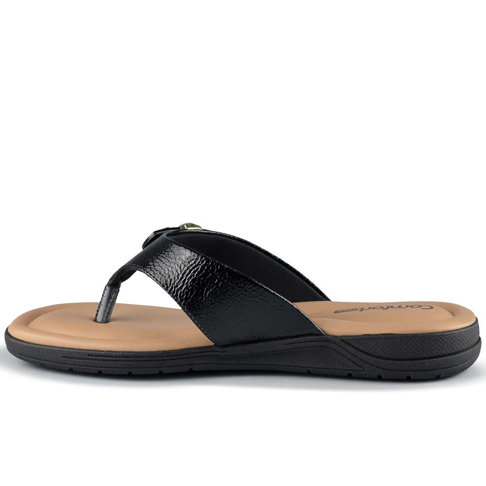 Sandália Comfortflex Feminina TM 2580402 - Foto 3