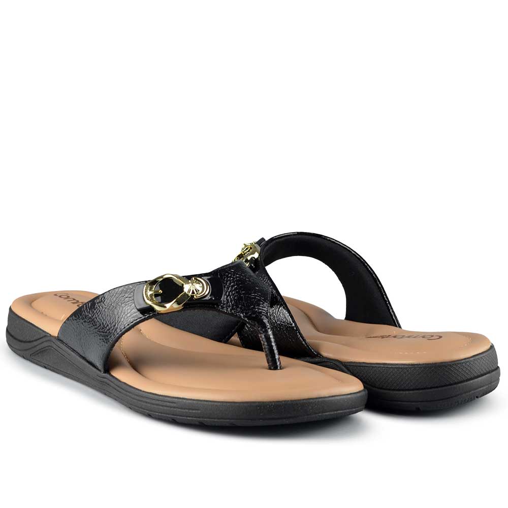 Sandália Comfortflex Feminina TM 2580402 - Foto 6