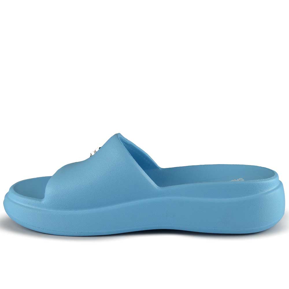 Tamanco Marshmallow Smurfs Feminino Piccadilly 221002 - Foto 3