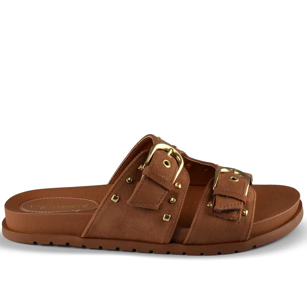 Sandália Papete Via Marte Feminina 174-020-01 - Foto 1