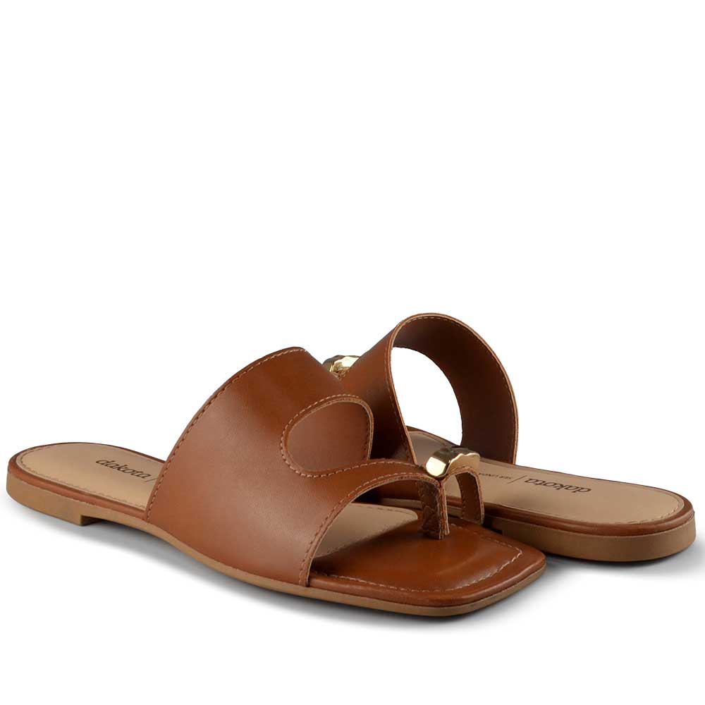 Sandália Rasteira Dakota Feminina Y9932 - Foto 5