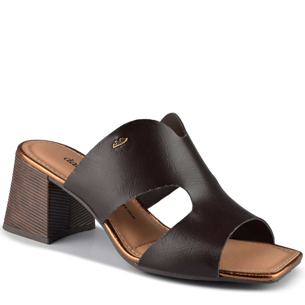 Tamanco Dakota Feminino Salto Bloco Y9191 - Foto 2