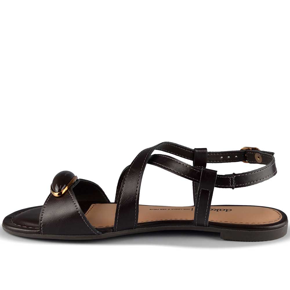 Sandália Rasteira Dakota Feminina Y9644 - Foto 3