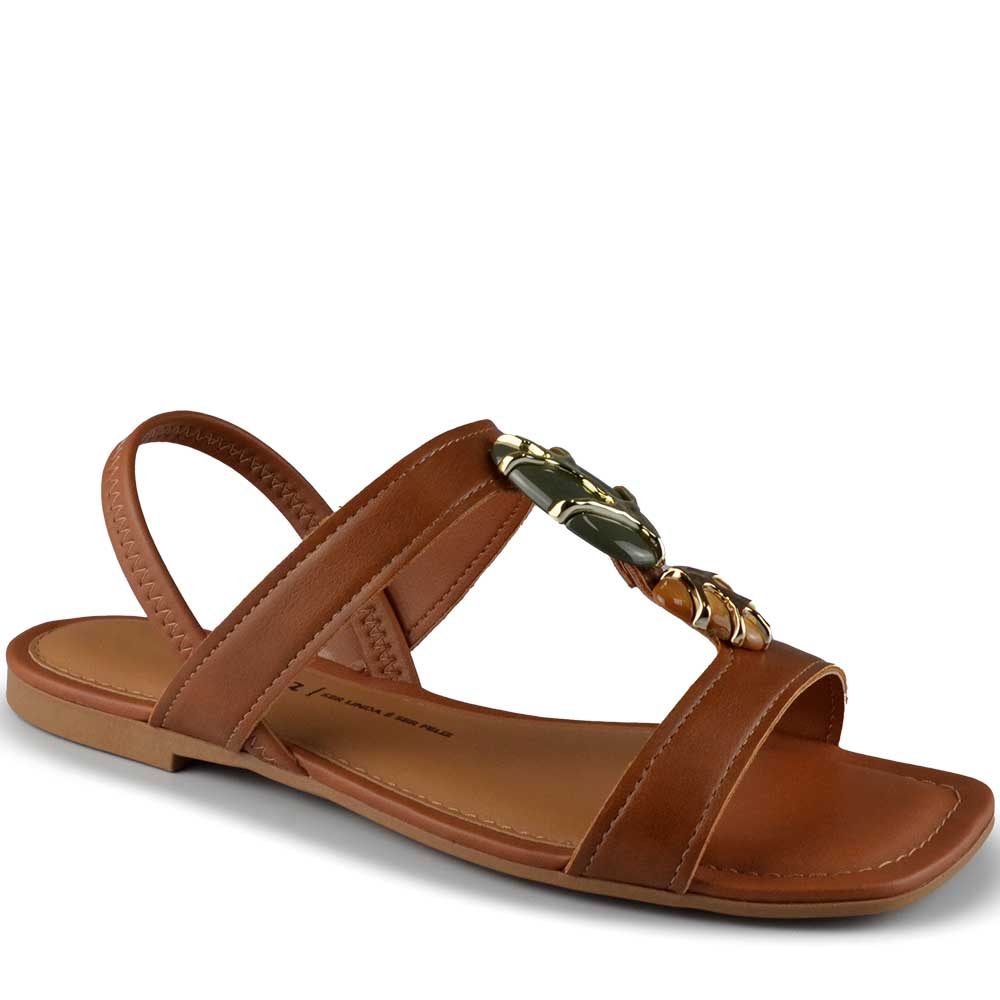 Sandália Rasteira Dakota Feminina Y9611 - Foto 2