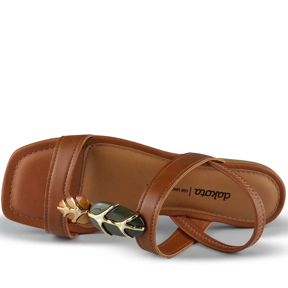 Sandália Rasteira Dakota Feminina Y9611 - Foto 4