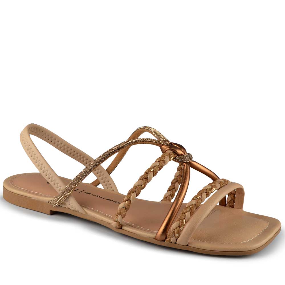 Sandália Rasteira Dakota Feminina Y9601 - Foto 2